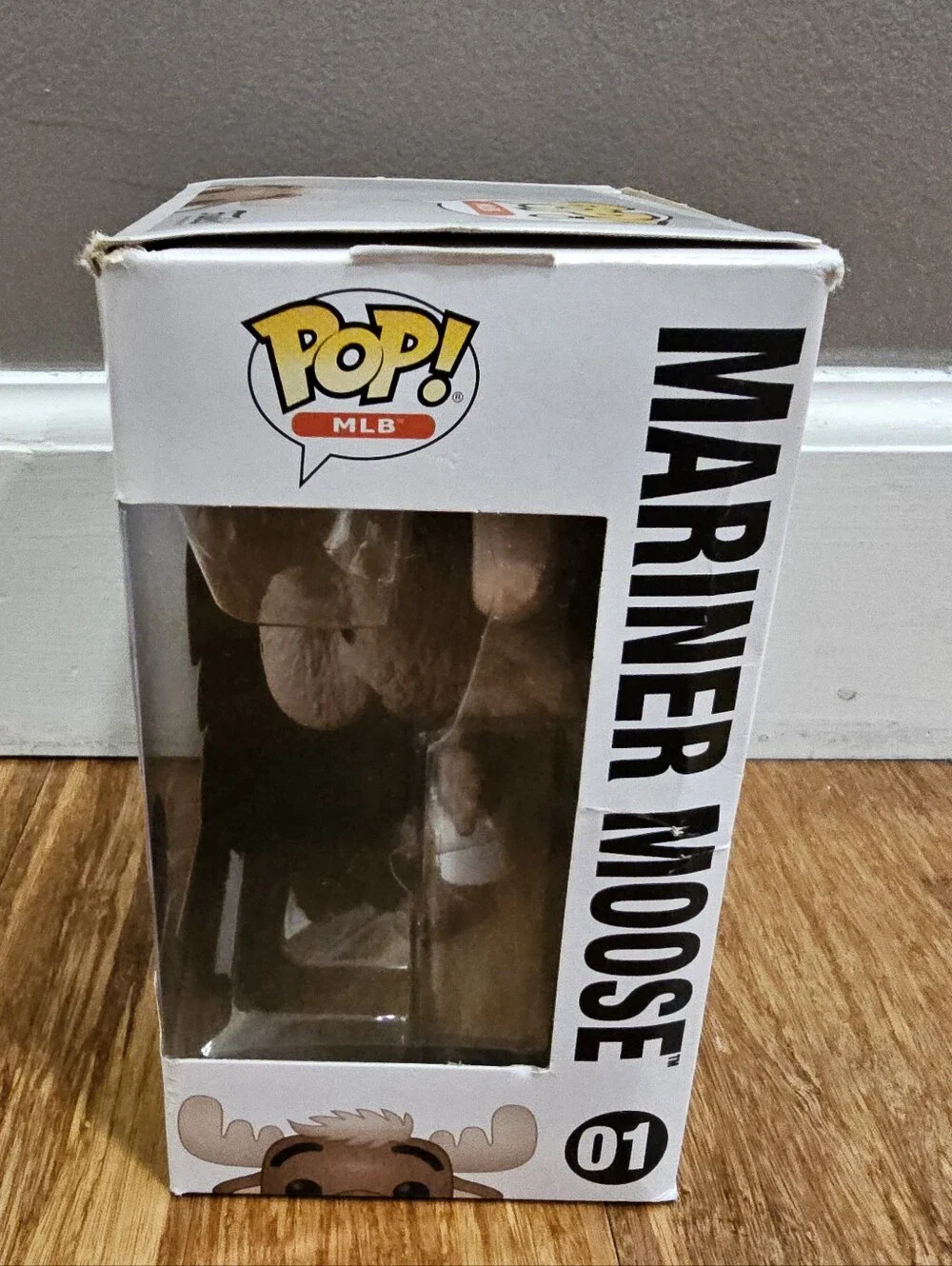 Mariner Moose Seattle Mainers Green Jersey Mascot - MLB Baseball Funko POP! #01
